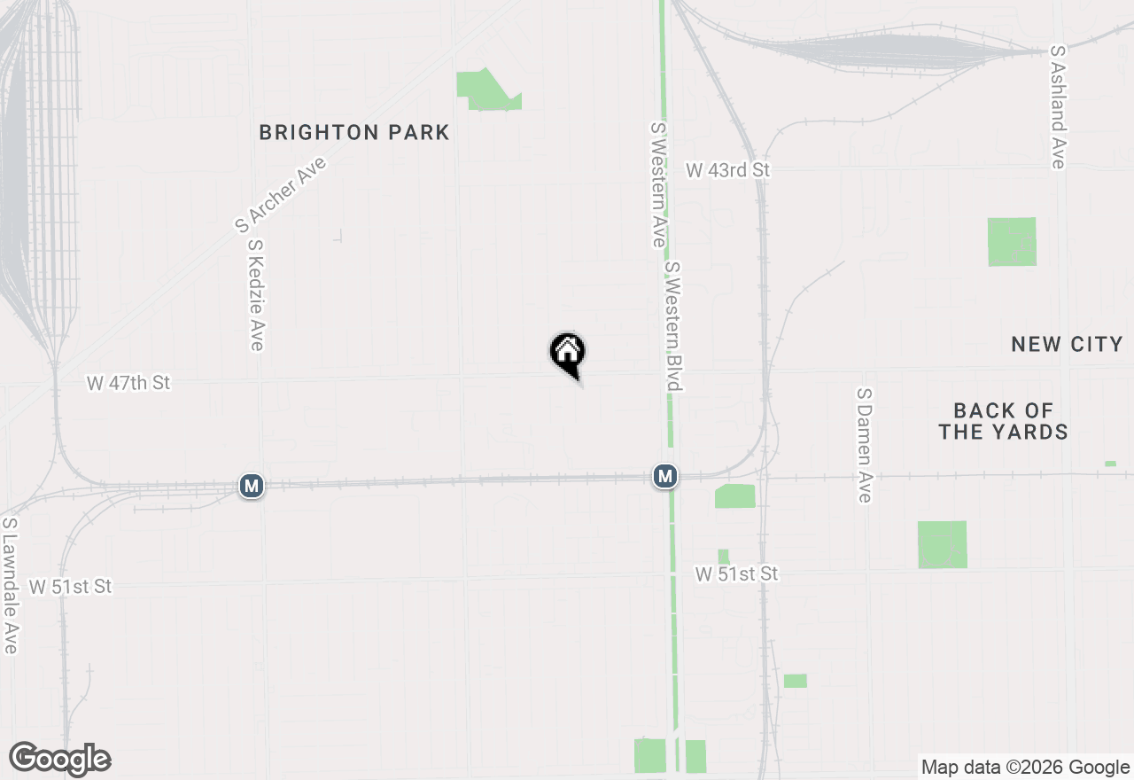 Map of 4717 S Rockwell Street, Chicago, IL 60632