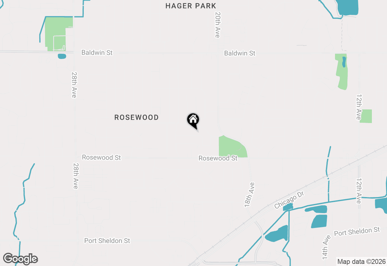 Map of 2143 Sandstone Drive, Jenison, MI 49428