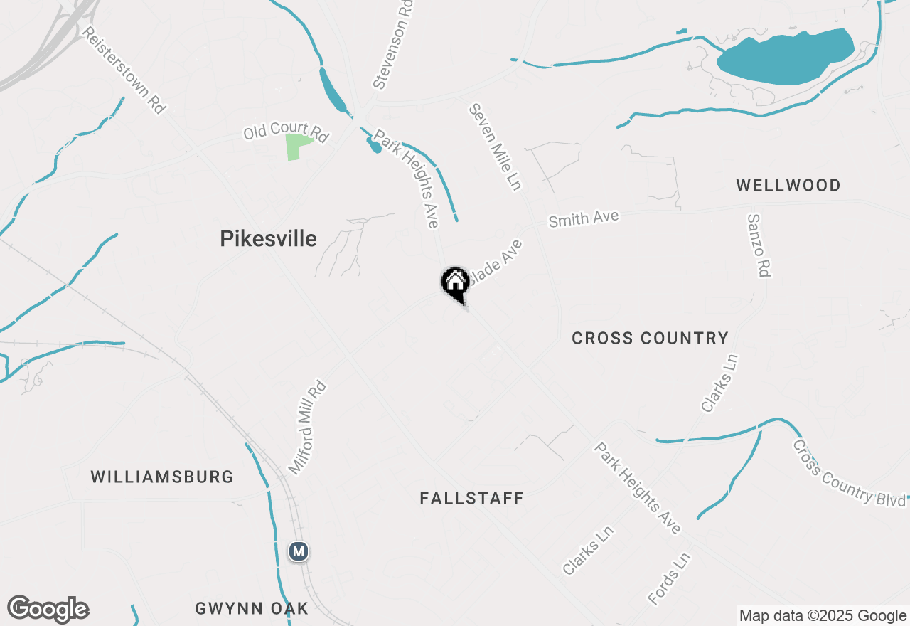 Map of 7420 Park Heights Avenue, Baltimore, MD 21208