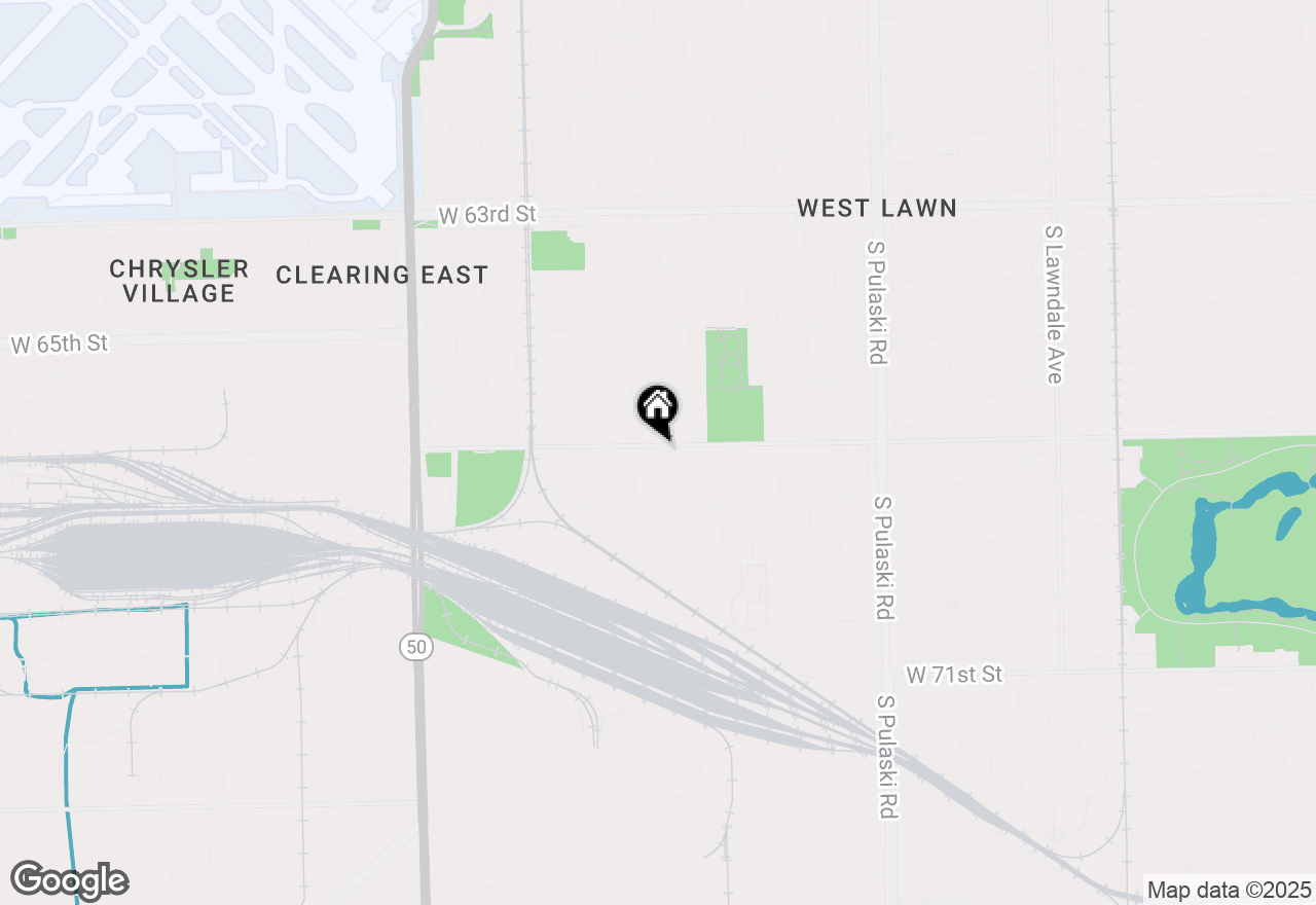 Map of 4353 W Marquette Road, Chicago, IL 60629