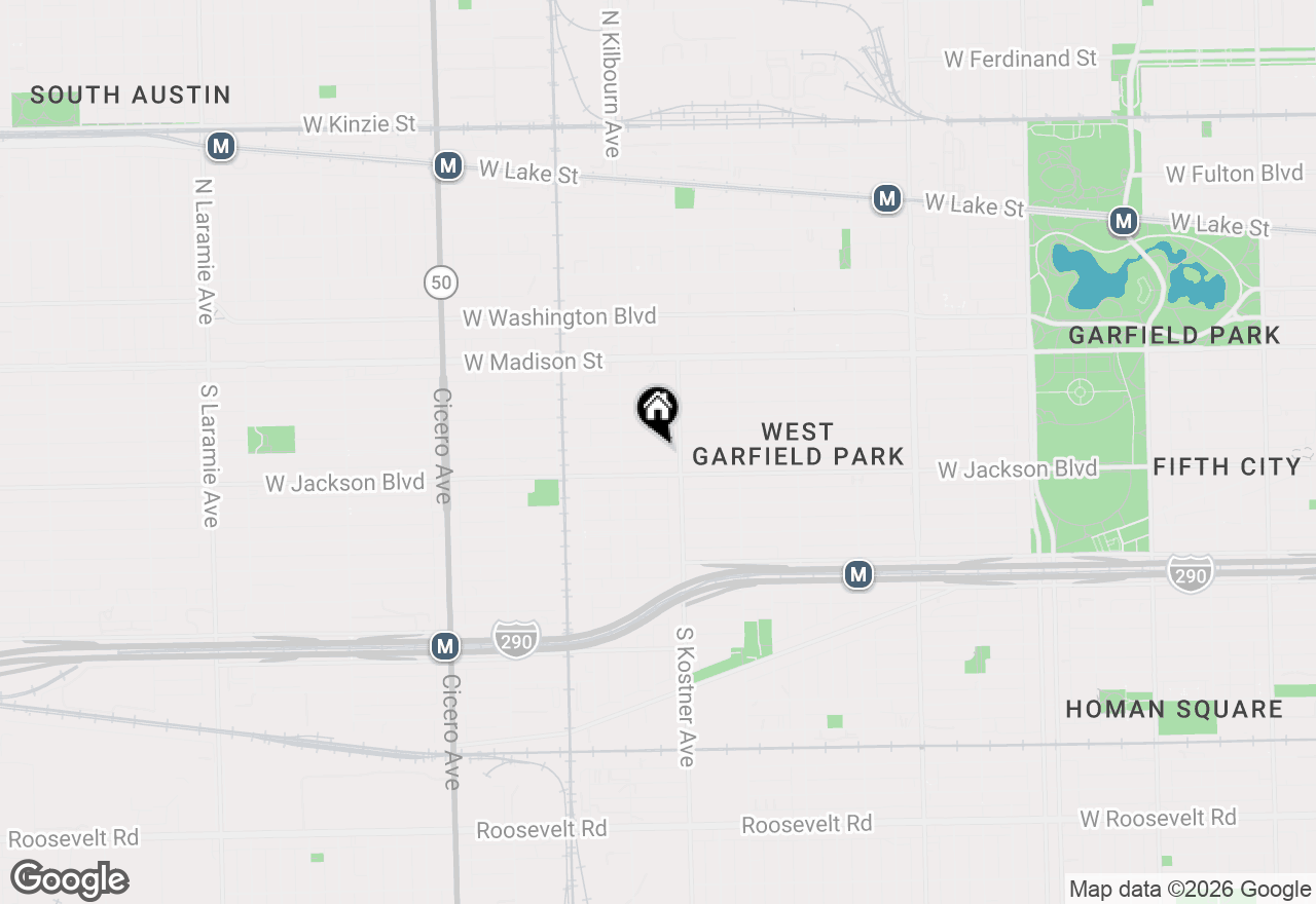 Map of 4421 W Adams Street, Chicago, IL 60624