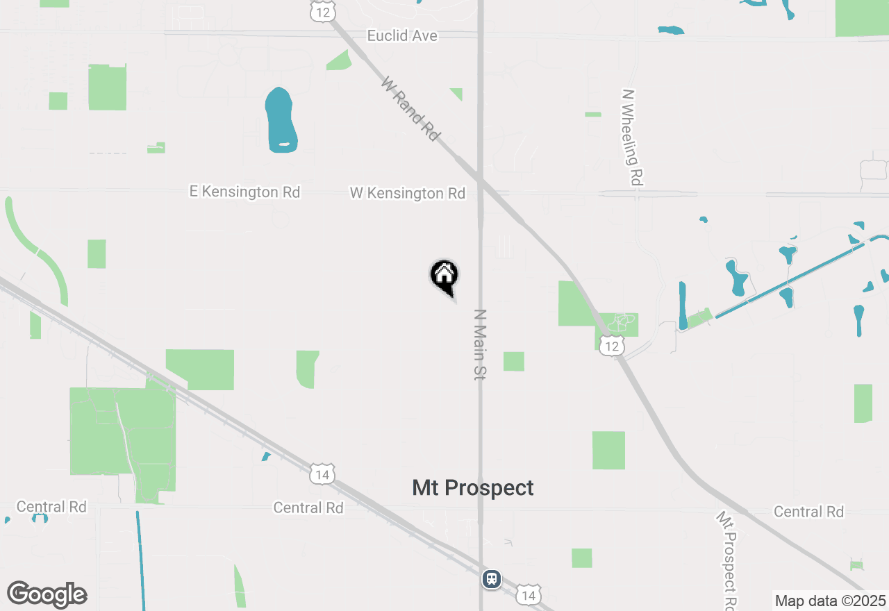 Map of 503 N Pine Street, Mount Prospect, IL 60056