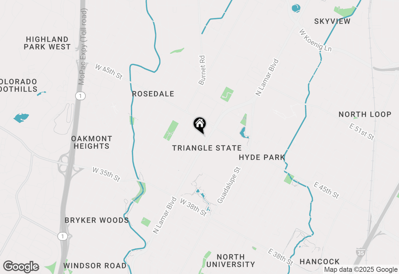 Map of 4313 Marathon Blvd, Austin, TX 78756