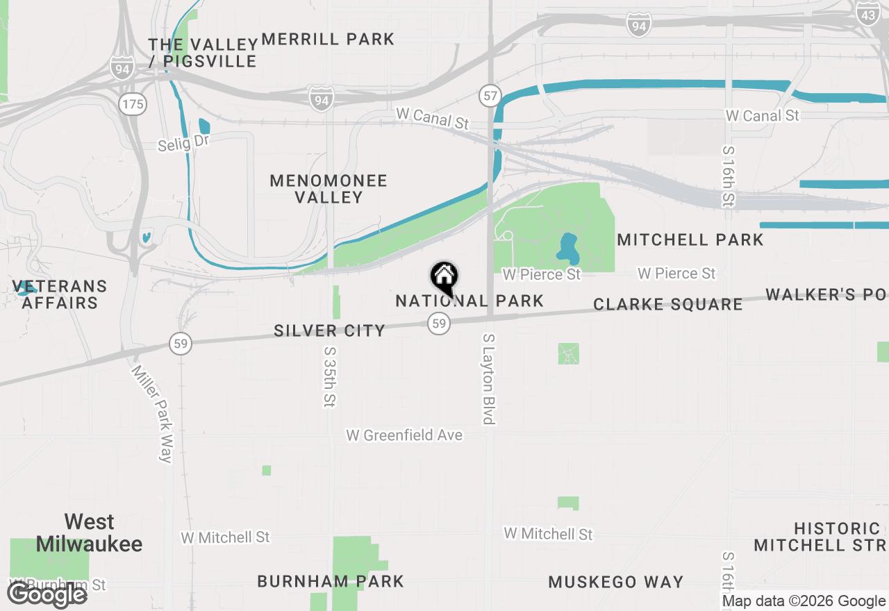 Map of 807 S 29th St #809, Milwaukee, WI 53215