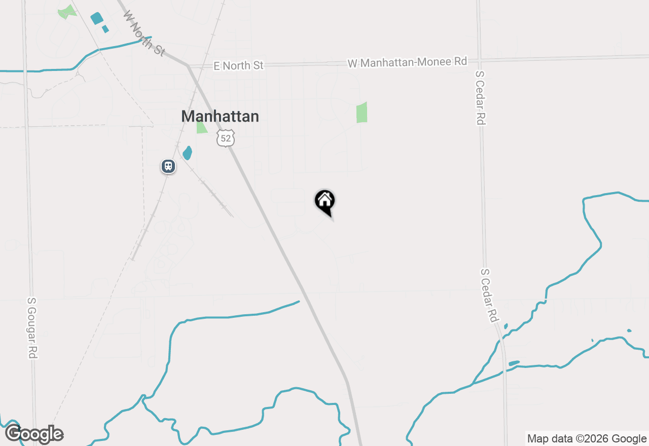 Map of 14951 W Yorkshire Street, Manhattan, IL 60442