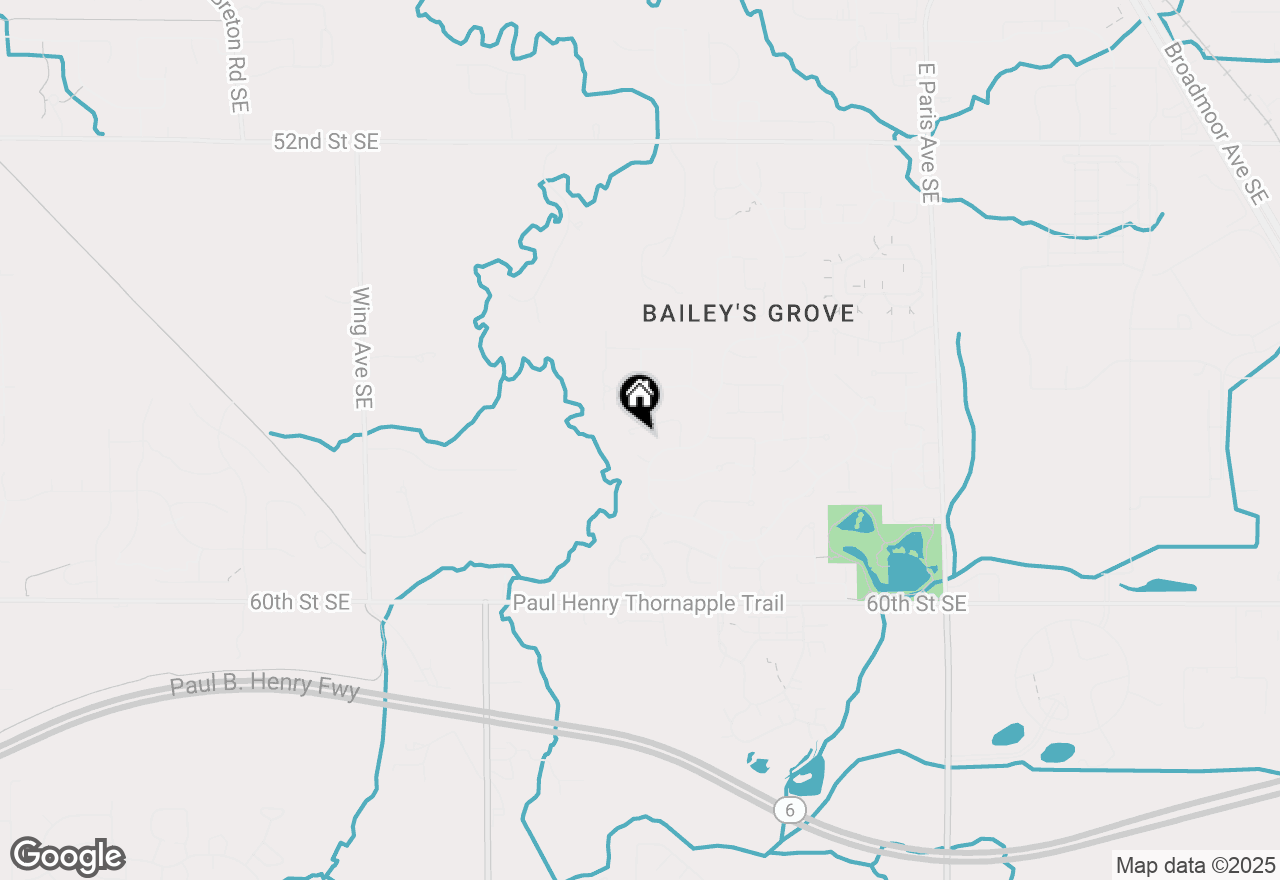 Map of 3476 Birch Knoll Drive Se, Grand Rapids, MI 49512