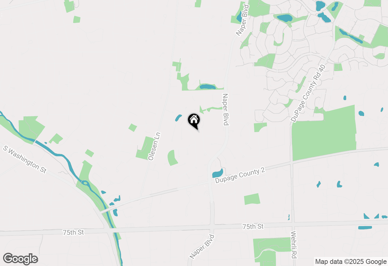 Map of 1104 Johnson Drive, Naperville, IL 60540