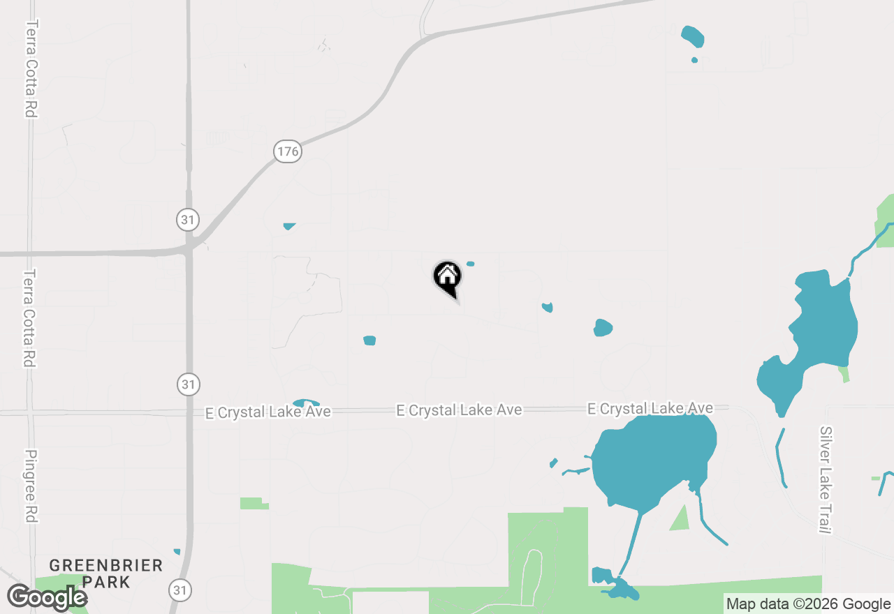 Map of 3802 Monica Trail, Crystal Lake, IL 60014