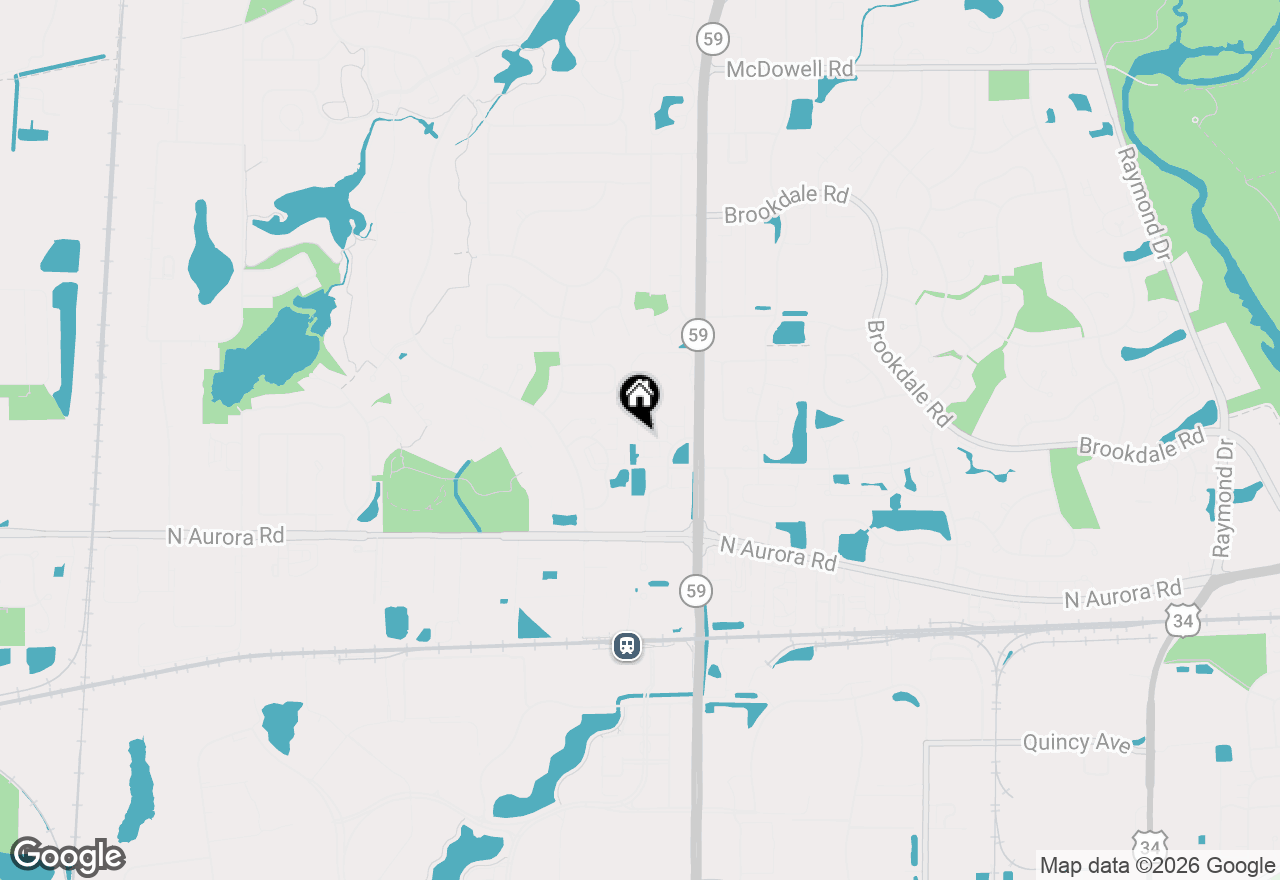 Map of 906 Neudearborn Lane, Naperville, IL 60563