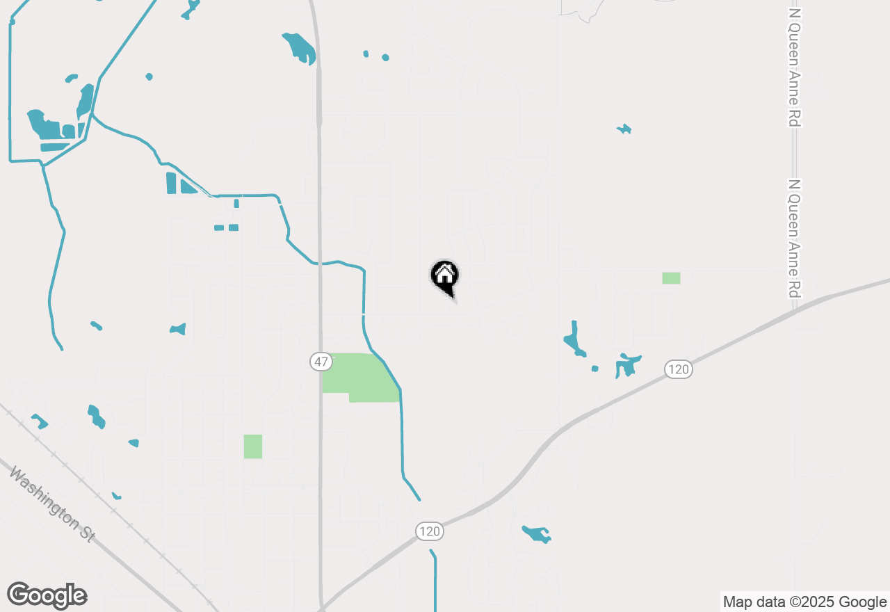 Map of 1611 Poplar Lane, Woodstock, IL 60098