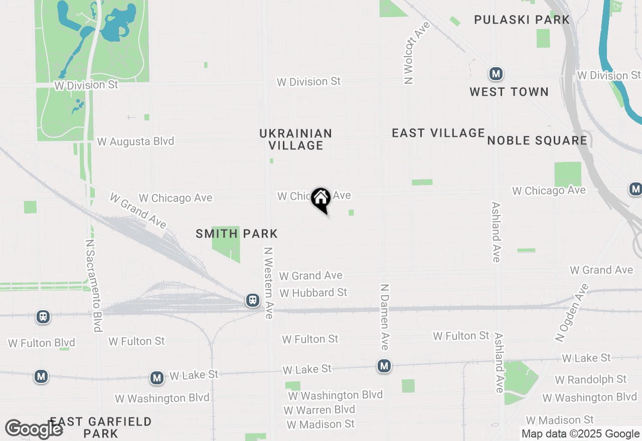 Map of 2208 W Huron Street, Chicago, IL 60612