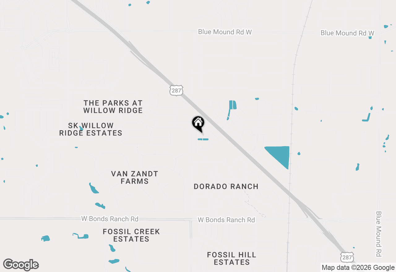 Map of 11404 Dorado Vista Trail, Fort Worth, TX 76052