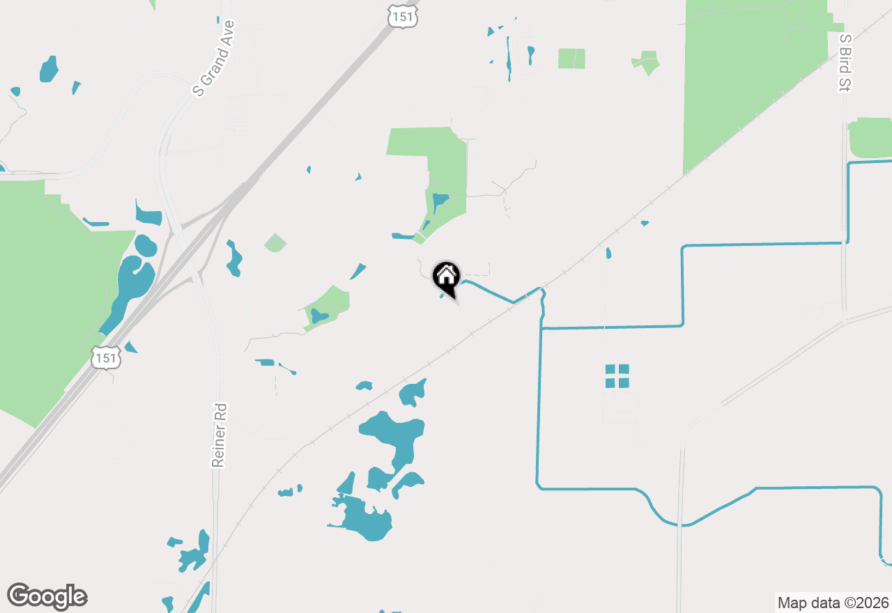 Map of 2202 Koshkonong Way, Sun Prairie, WI 53590