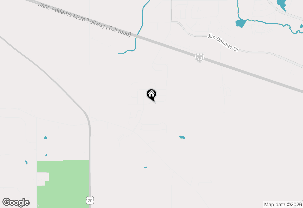 Map of 2561 Ross Street, Hampshire, IL 60140