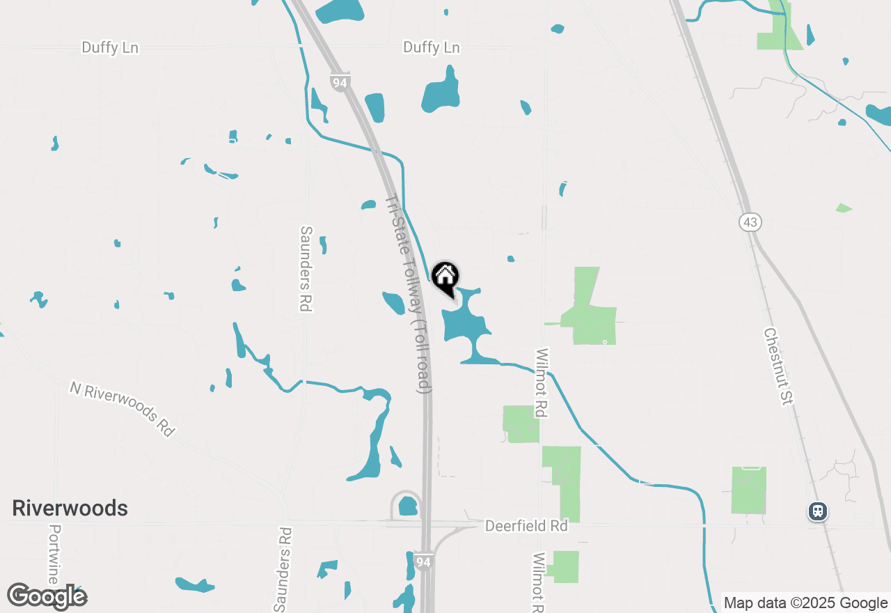 Map of 1865 Elizabeth Court, Deerfield, IL 60015