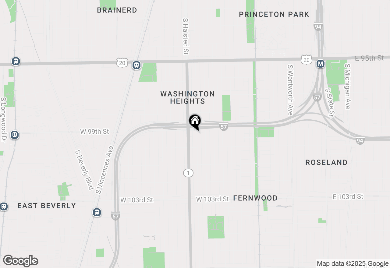 Map of 9910 S Emerald Avenue, Chicago, IL 60628