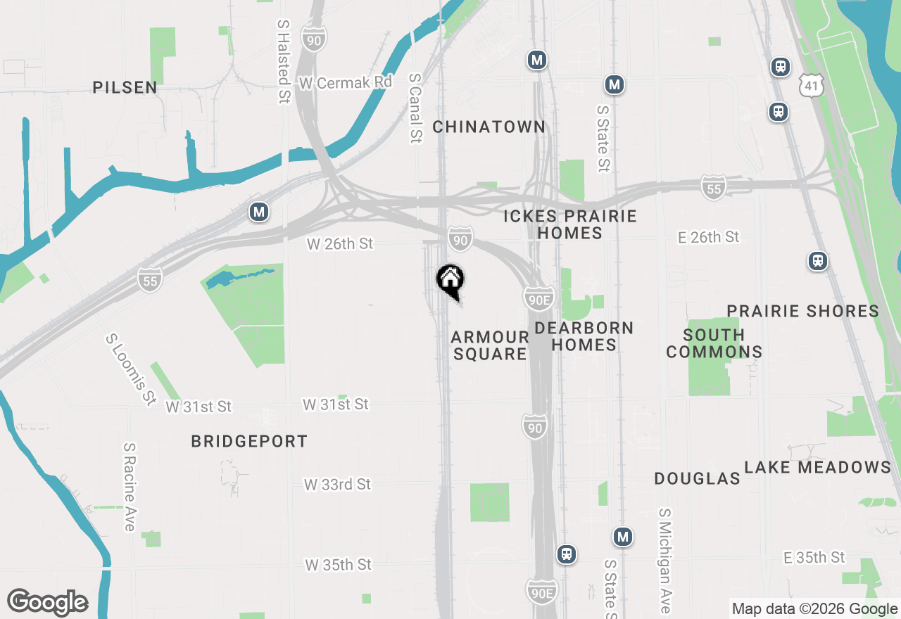 Map of 2805 S Stewart Avenue, Chicago, IL 60616