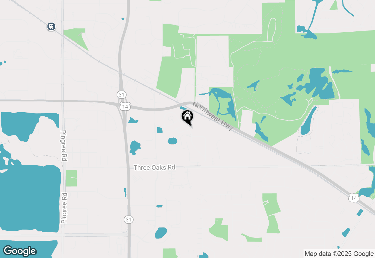 Map of 815 Oakbrook Drive, Crystal Lake, IL 60014