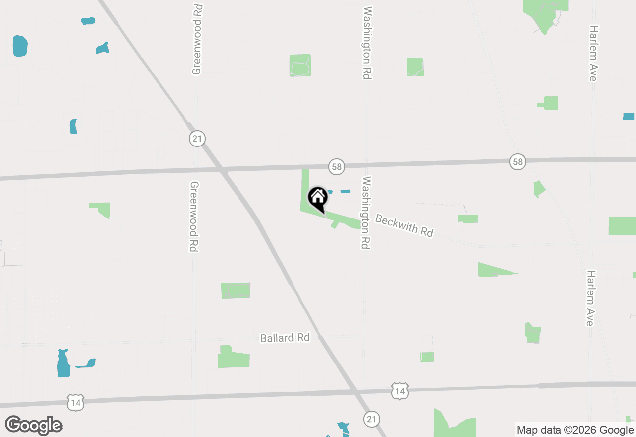 Map of 8142 W Lyons Street, Niles, IL 60714
