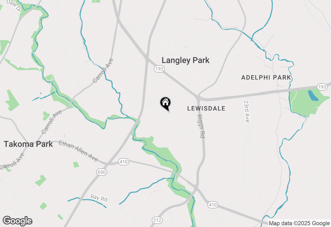 Map of 7308 15th Place, Takoma Park, MD 20912