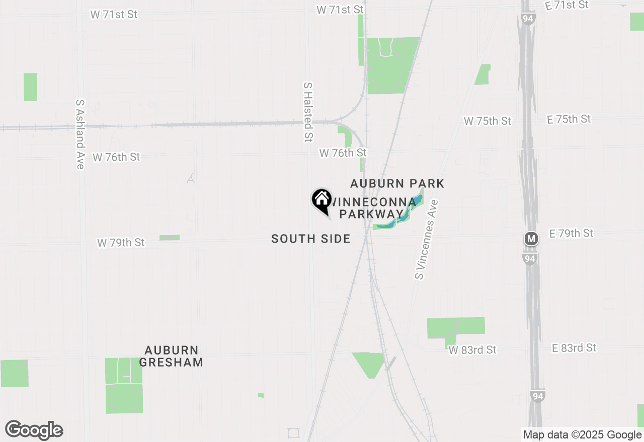 Map of 7822 S Emerald Avenue, Chicago, IL 60620
