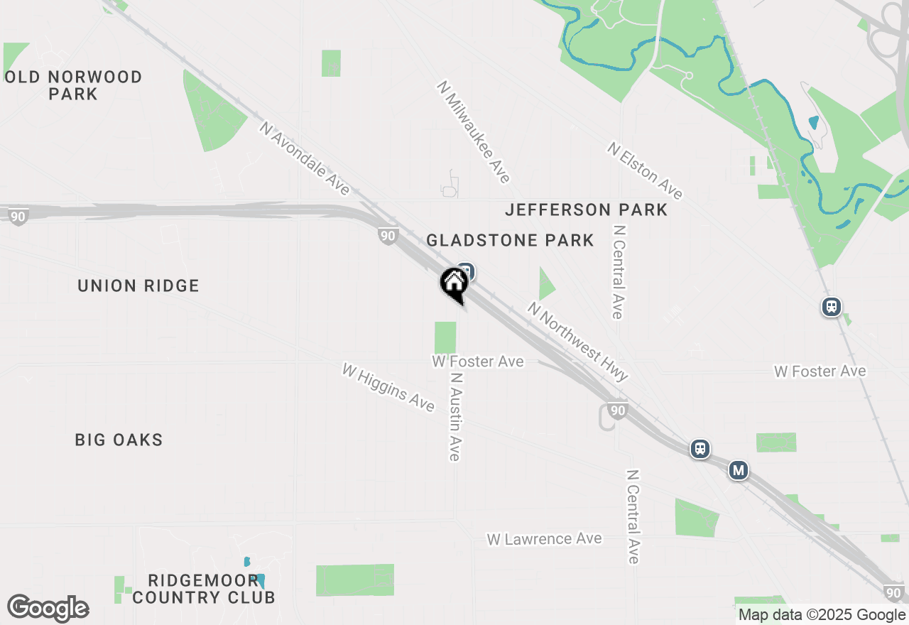 Map of 5310 N Austin Avenue, Chicago, IL 60630