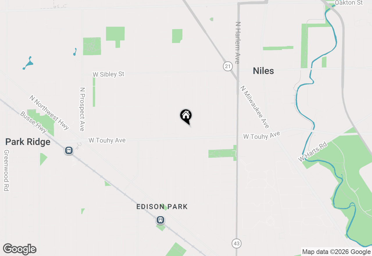 Map of 7236 N Olcott Avenue, Chicago, IL 60631