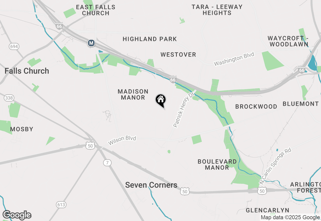 Map of 941 N Mckinley Road, Arlington, VA 22205
