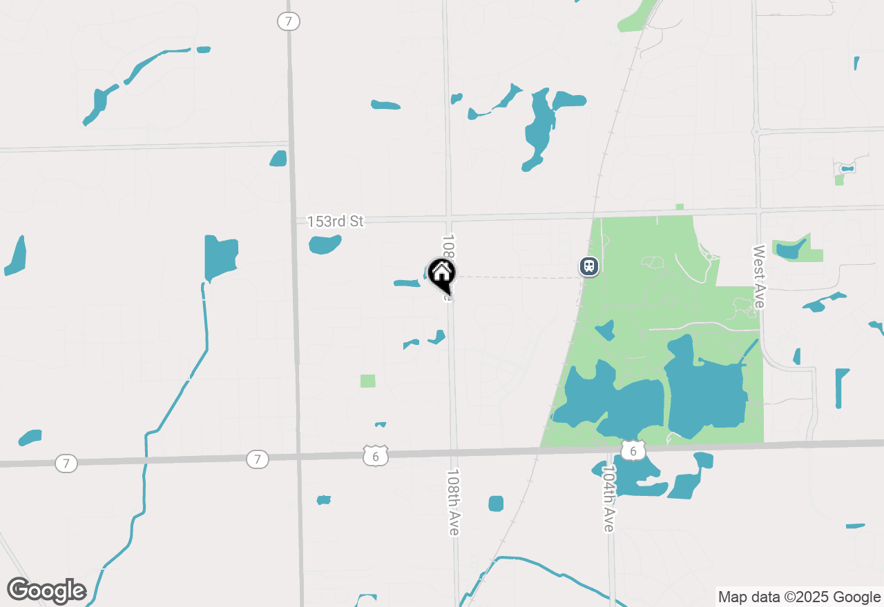 Map of 10801 Jillian Road, Orland Park, IL 60467