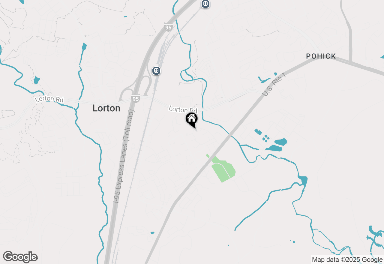 Map of 7800 Lambkin Court, Lorton, VA 22079