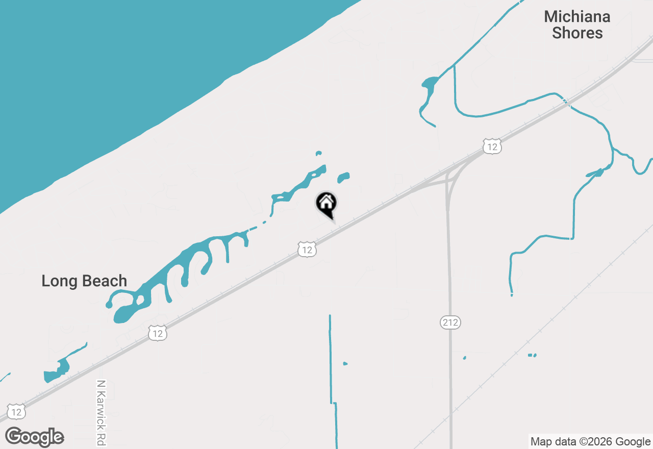 Map of 10 Moorebrooke Road, Michigan City, IN 46360