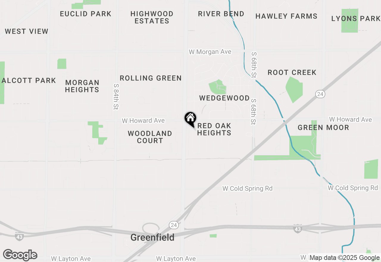 Map of 3951 S 75th St, Milwaukee, WI 53220
