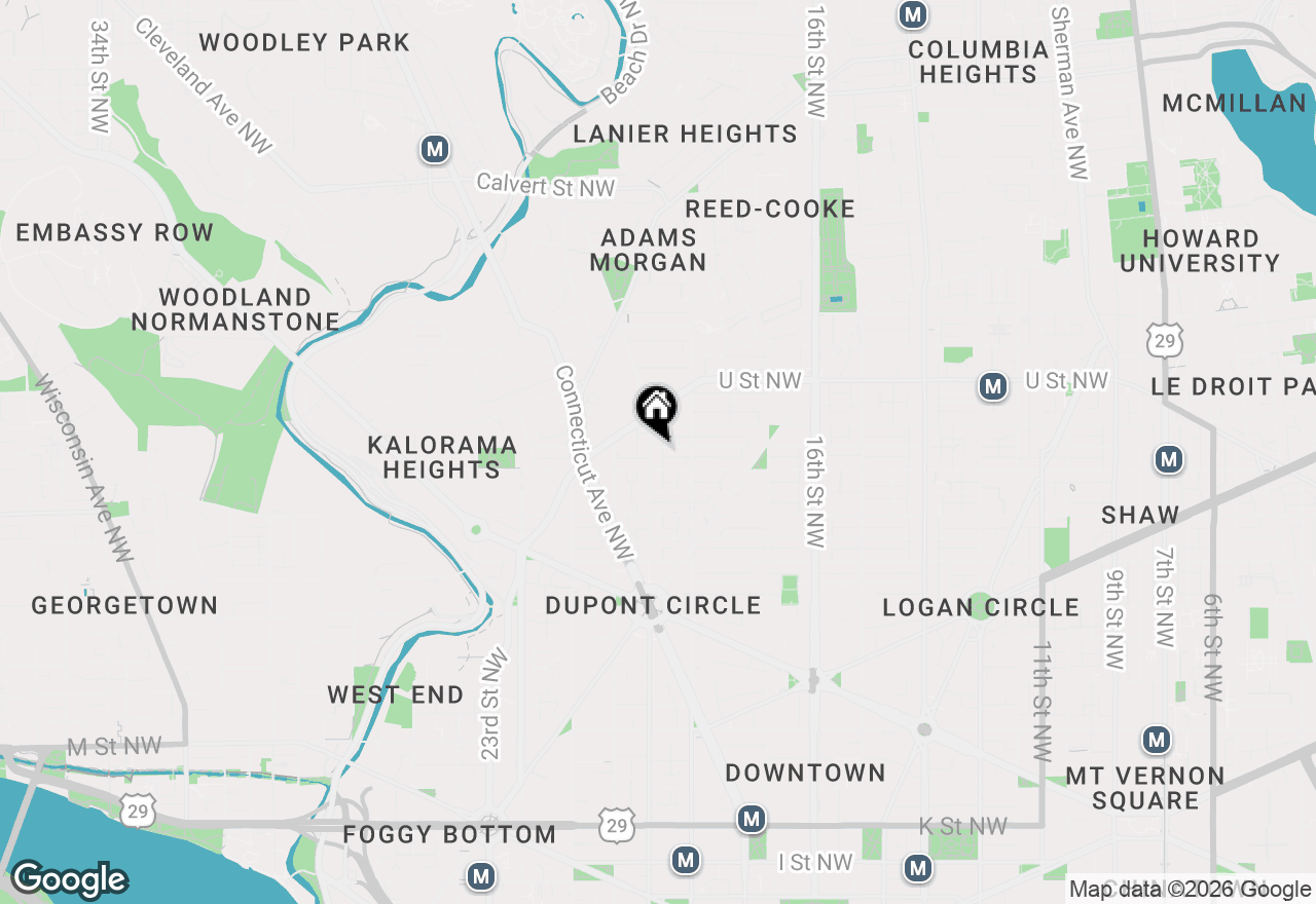 Map of 1817 19th Street Nw #3, Washington, DC 20009