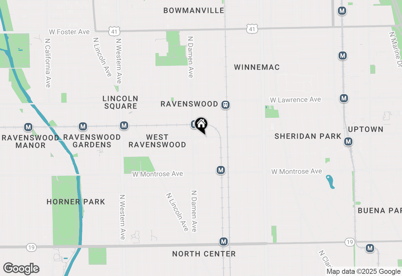 Map of 1945 W Wilson Avenue, Chicago, IL 60640