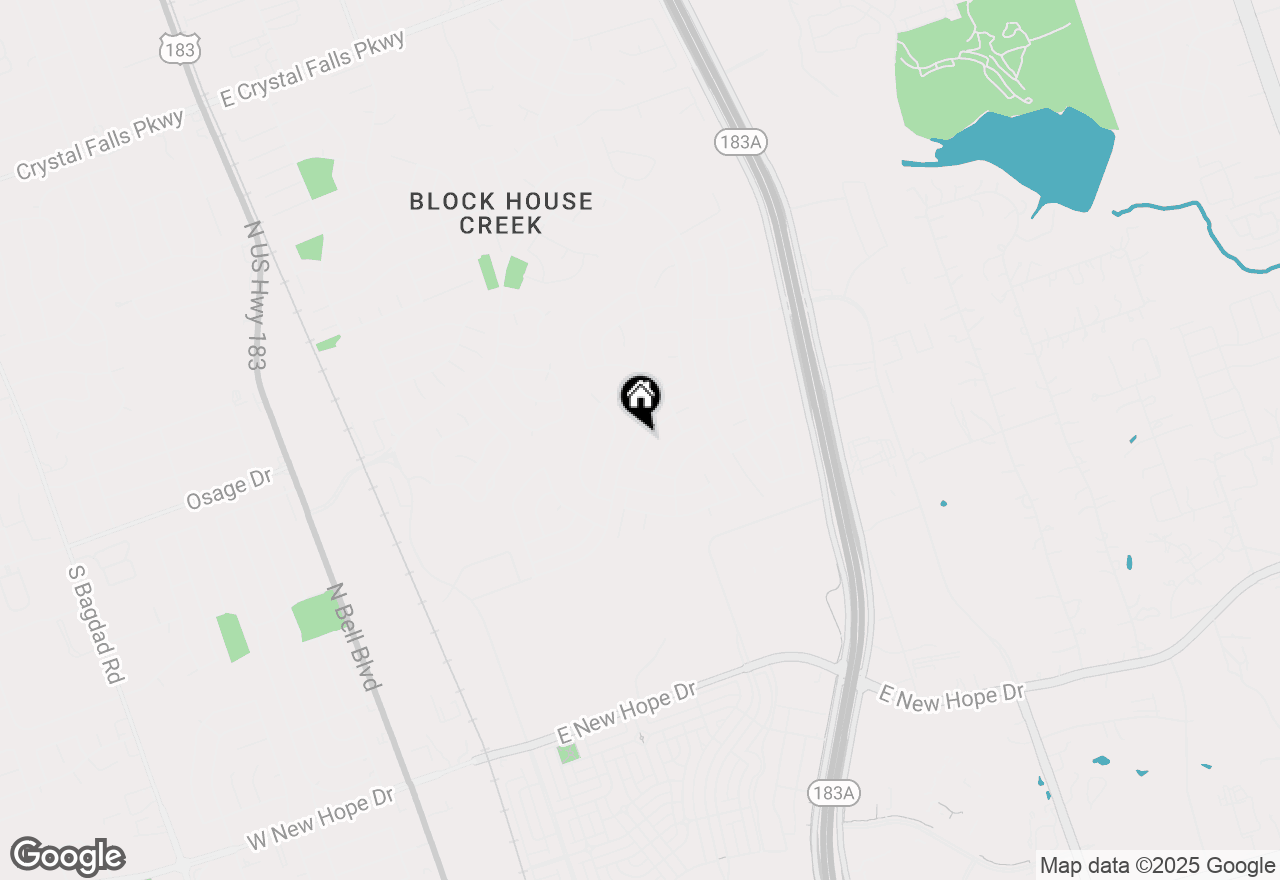 Map of 16500 Jadestone Dr, Leander, TX 78641