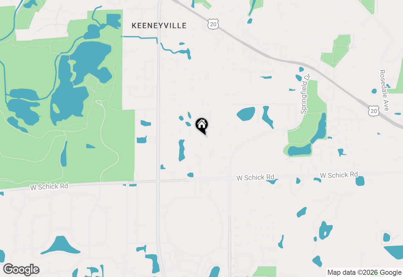 Map of 5N625 Santa Fe Trail, Bloomingdale, IL 60108