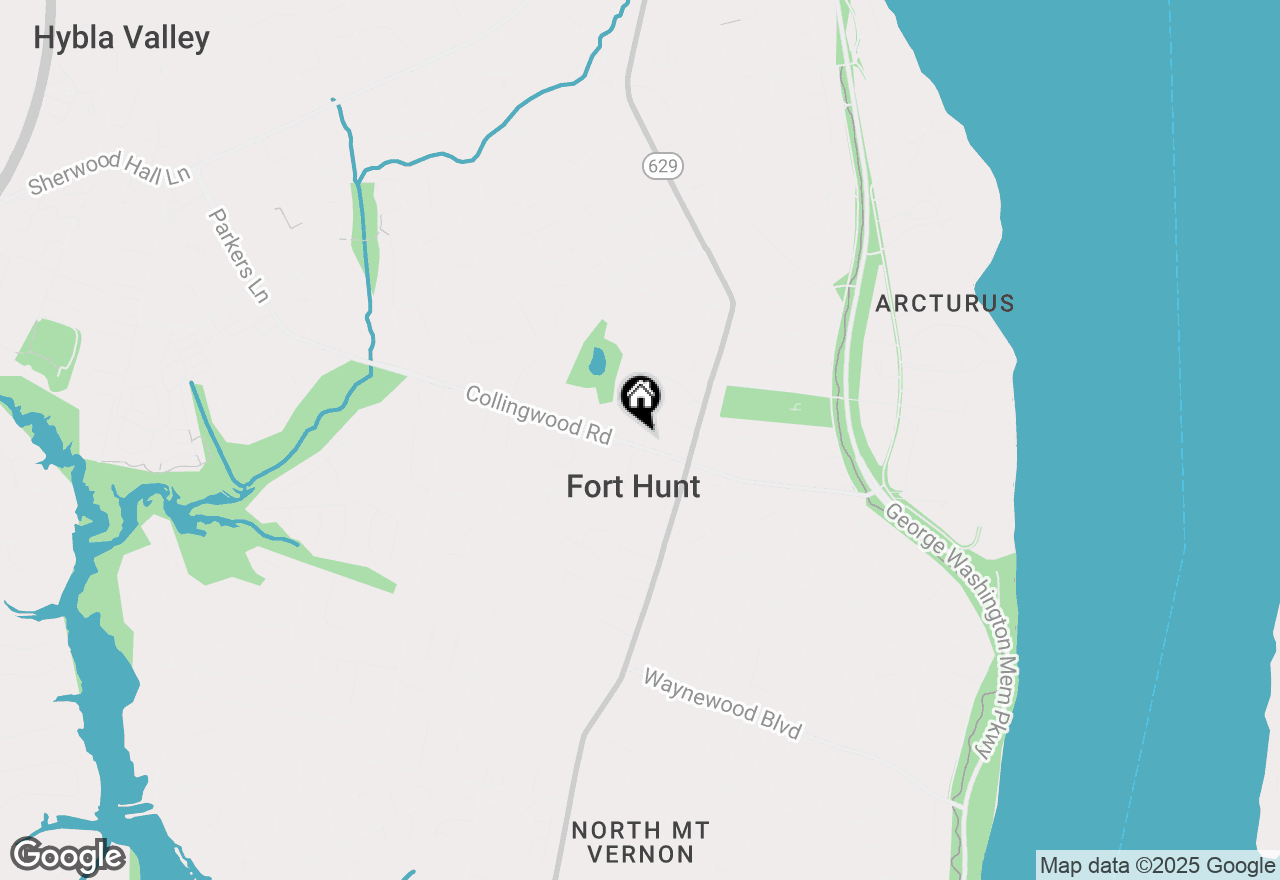 Map of 8281 Colling Manor Court, Alexandria, VA 22308