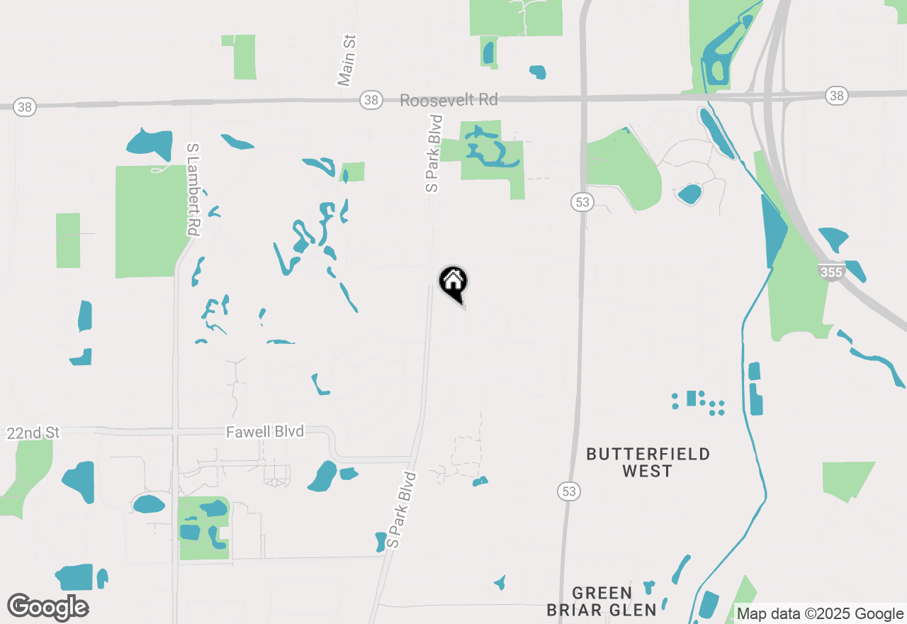 Map of 262 S Ellyn Avenue, Glen Ellyn, IL 60137