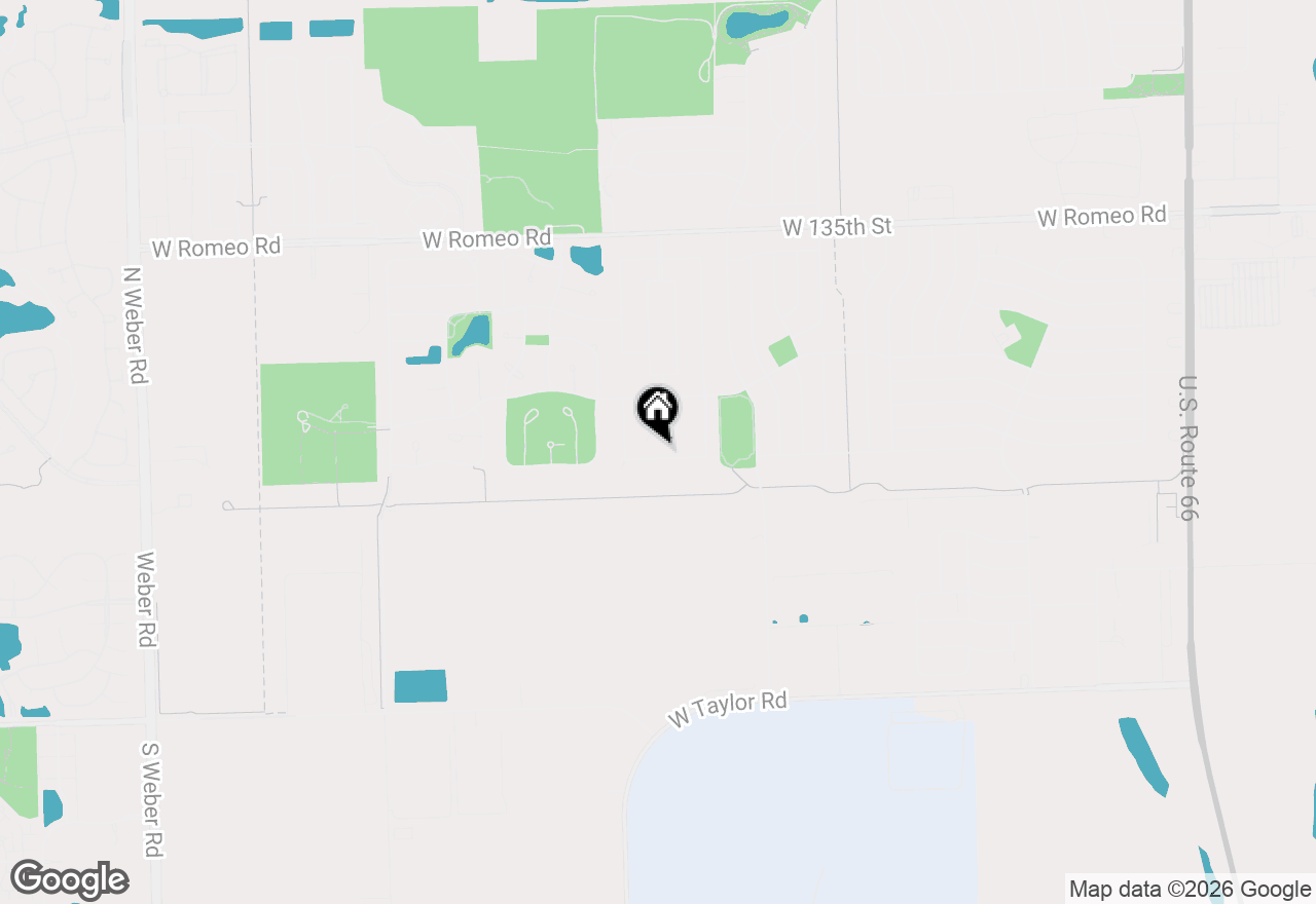 Map of 824 Oakton Avenue, Romeoville, IL 60446