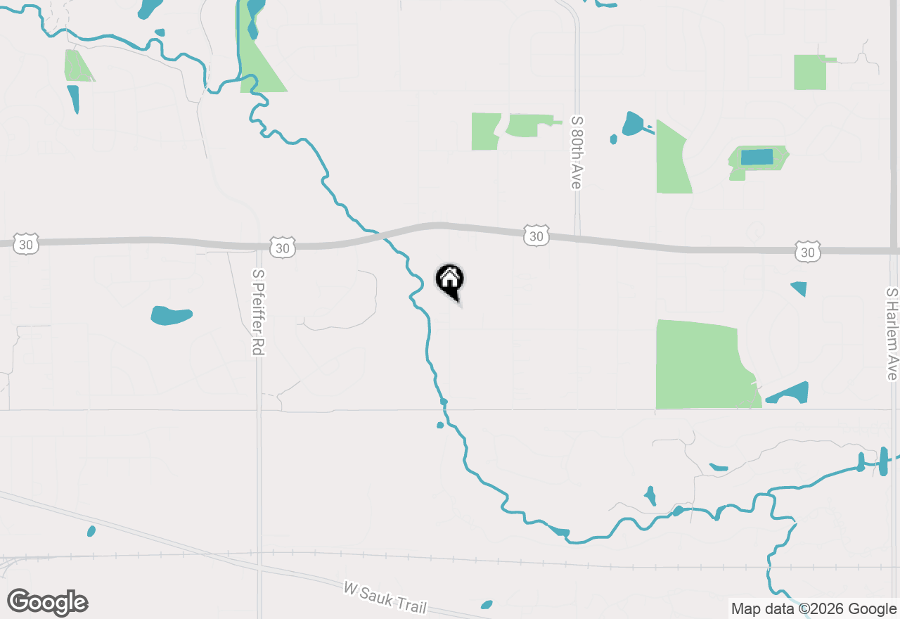 Map of Lot 223 S River Road, Frankfort, IL 60423