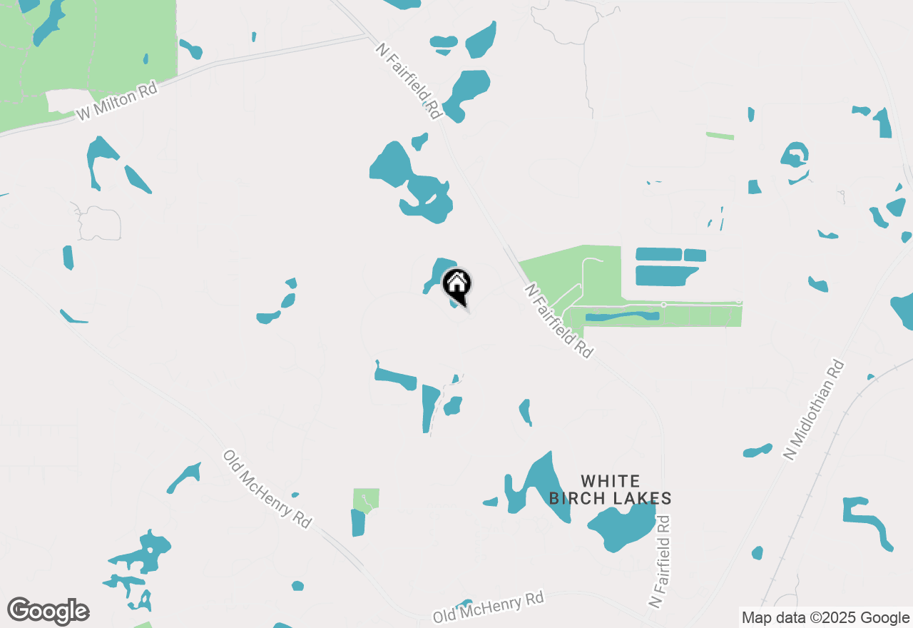 Map of 22902 W Lochanora Drive, Hawthorn Woods, IL 60047