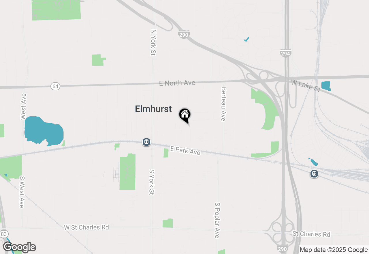 Map of 201 E Schiller Street, Elmhurst, IL 60126