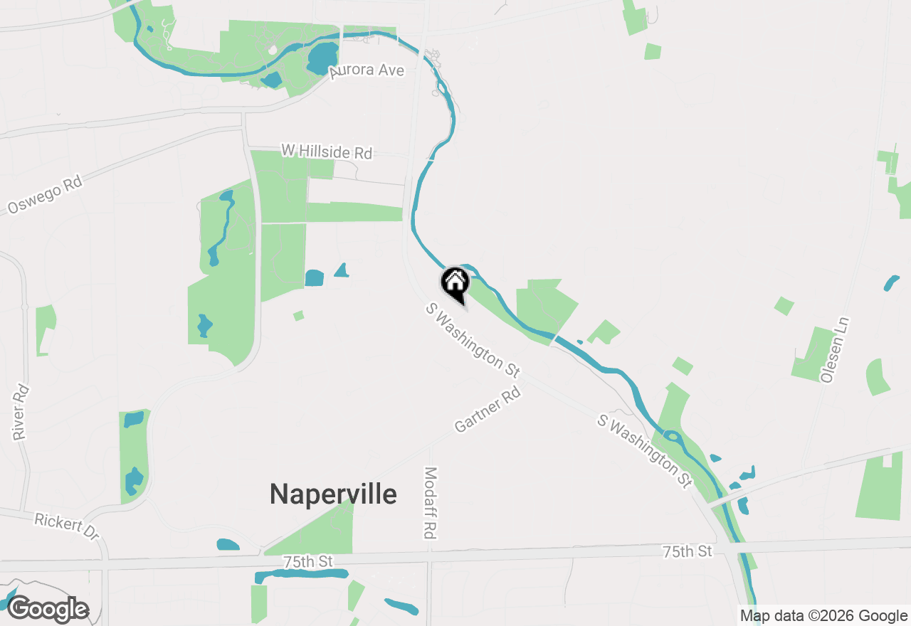 Map of 9 Notre Dame Drive, Naperville, IL 60540