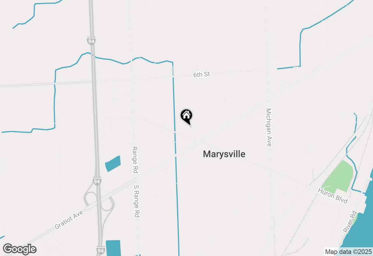 Map of 929 Georgia Avenue, Marysville, MI 48040