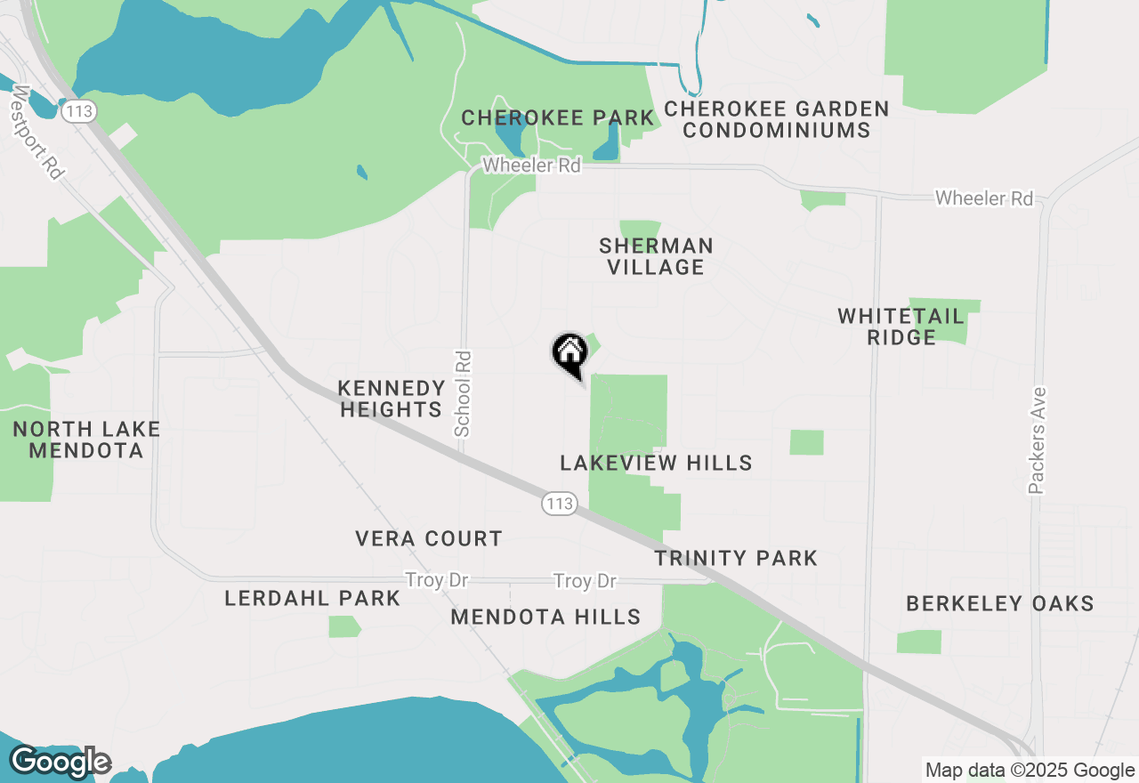 Map of 4229 Mandrake Road, Madison, WI 53704