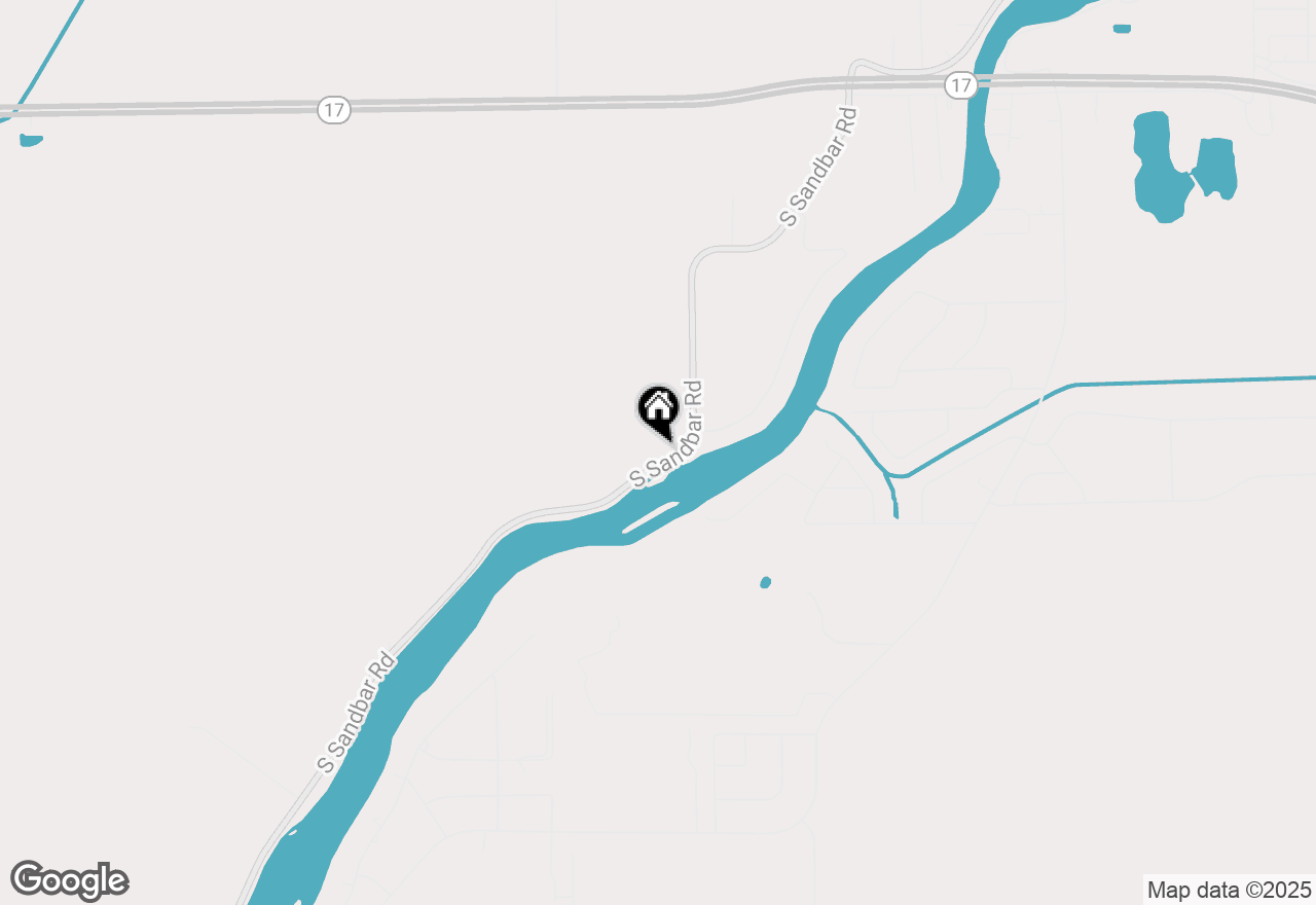 Map of 834 S Sandbar Road, Kankakee, IL 60901