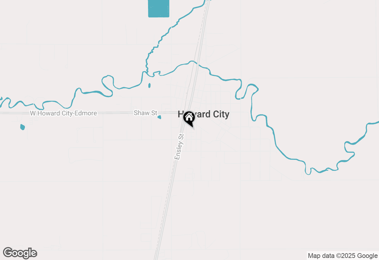Map of 7967 S Sequoya Trail, Howard City, MI 49329