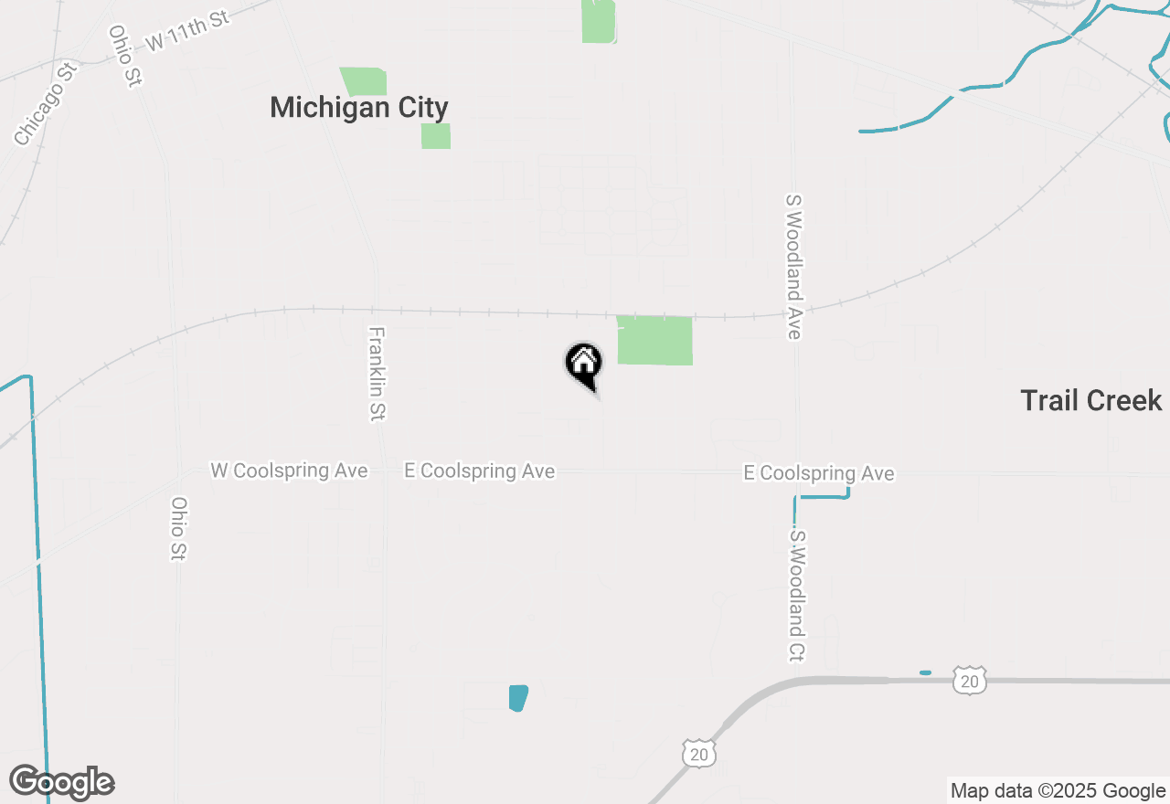 Map of 2941 Cleveland Avenue, Michigan City, IN 46360