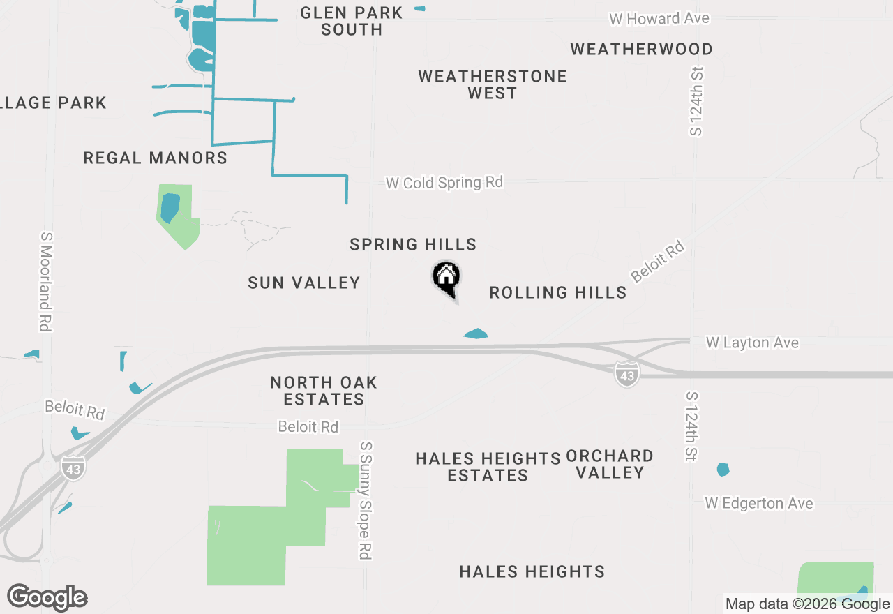 Map of 13645 W Maria Dr, New Berlin, WI 53151
