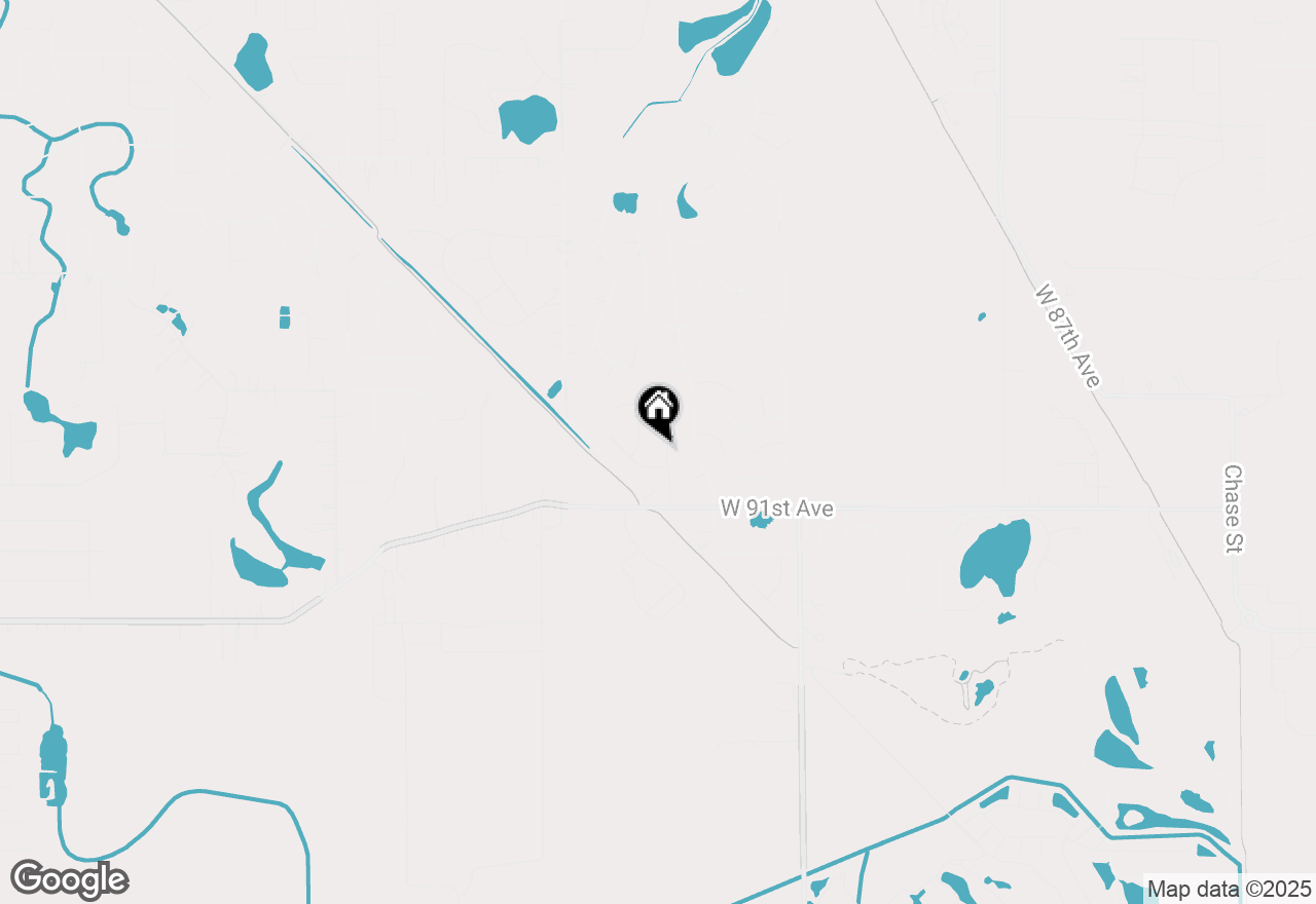 Map of 9008 Pineview Lane, Crown Point, IN 46307